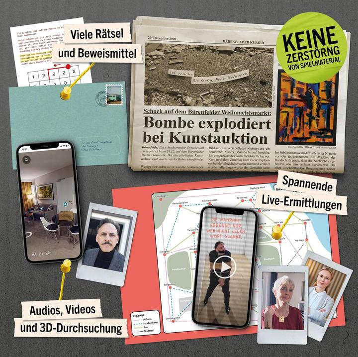 Actual product image Hidden Games Special Edition Krimispiel (German, 1 - 6 Players)