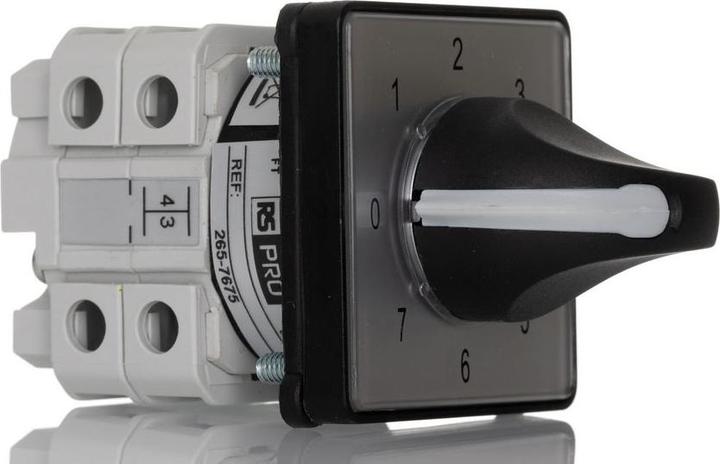 Actual product image RS PRO SP 8 Position 30° Multi Step Cam Switch, 5