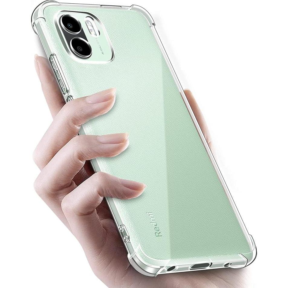 Thumbnail - Screenguard Xiaomi Redmi A2 Hülle Crystal Soft Airbag Bumper (Xiaomi Redmi A2), Smartphone Hülle, Transparent