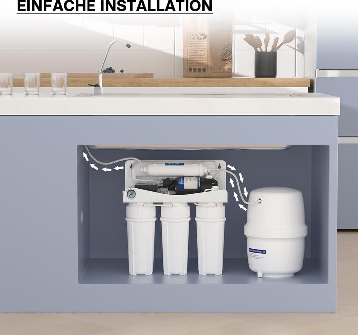 Actual product image Naturewater Reversed osmosis 4 G Water Tank 15.14 l