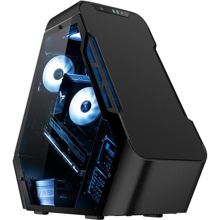 Jonsbo TR03-A (ATX, mATX, Mini-ITX), PC Gehäuse, Schwarz