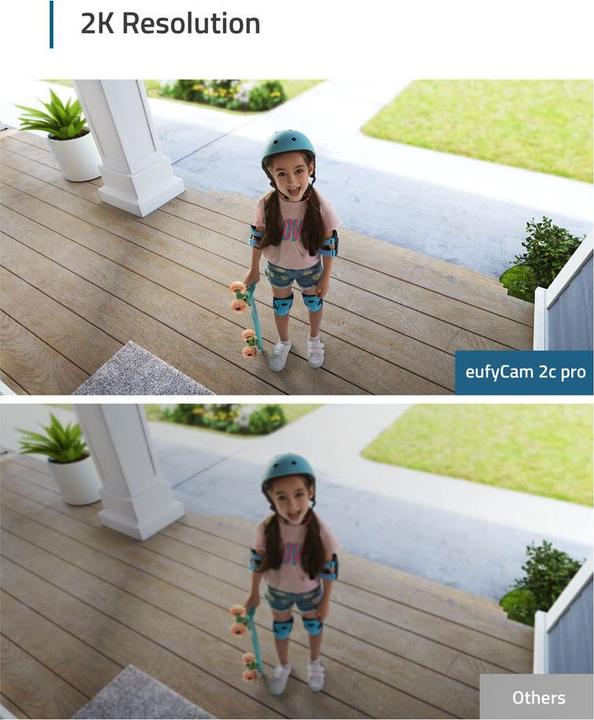 Produktbild eufy eufyCam 2C Pro (1920 x 1080 Pixels, 2048 x 1080 Pixel)