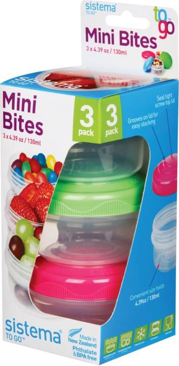 Actual product image Sistema Mini Bites To Go