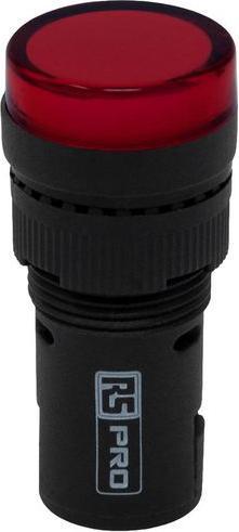 Image du produit RS PRO Indicateur LED 16mm rouge 24Vac/dc