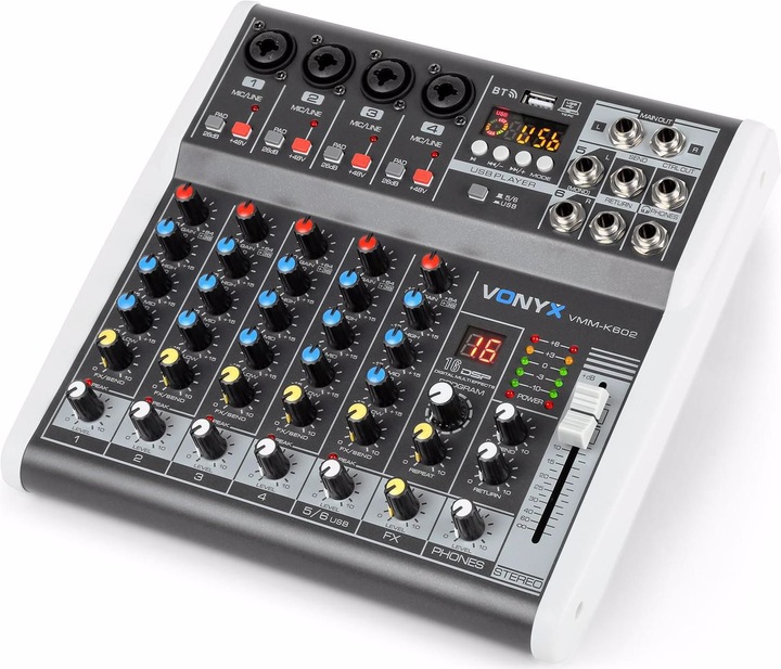 Image du produit Vonyx Mélangeur VMM-K602 (Studio et mixeur live)