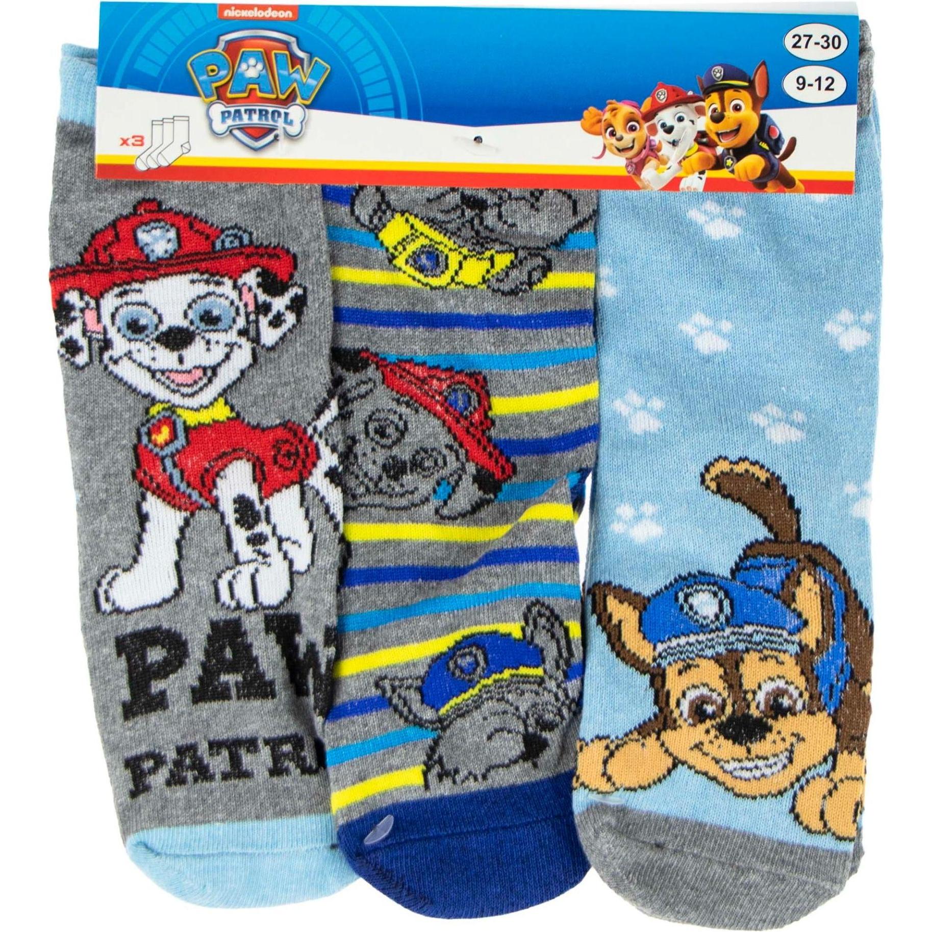 Thumbnail - Tinisu, Herren, Socken, Paw Patrol Socken 3 Paar Unisex-Socken Outdoor-Socken, (27 - 30, 31 - 34, 23 - 26)
