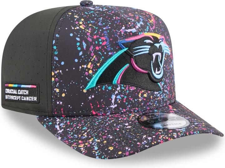 Actual product image New Era 9Fifty A-Frame Snap Cap Crucial Carolina Panthers