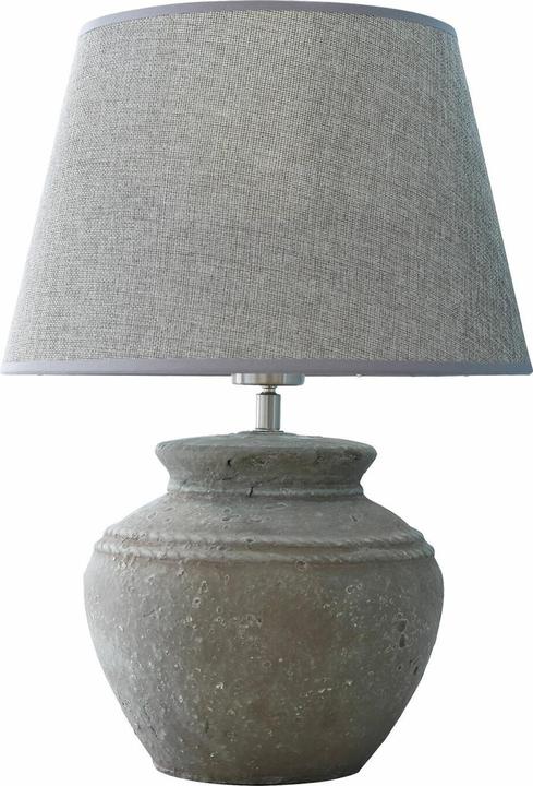 Image du produit Loberon Lampe de table Cleveland gris (E27)