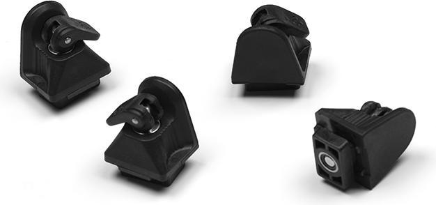 Produktbild Aclam Fast Fastener: 4 units (1 pedal) - Black