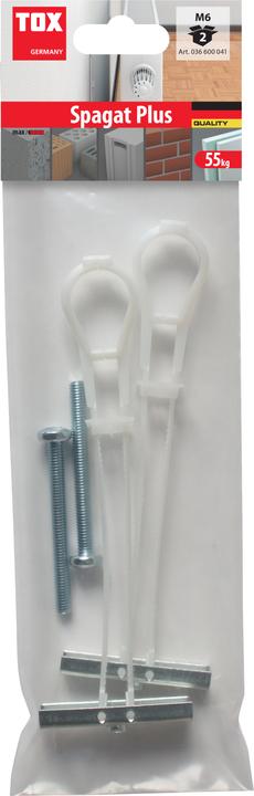 Produktbild Tox Hohlraumklappdübel Spagat Plus (2 Stk.)