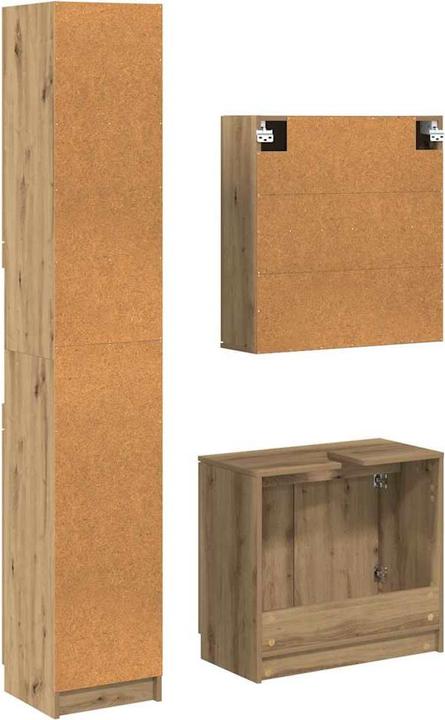 Produktbild vidaXL Badezimmerschrank (32 x 34 x 188.50 cm)