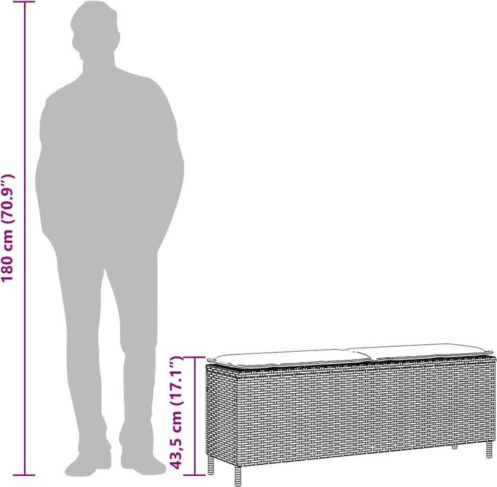 Produktbild vidaXL Gartenbank