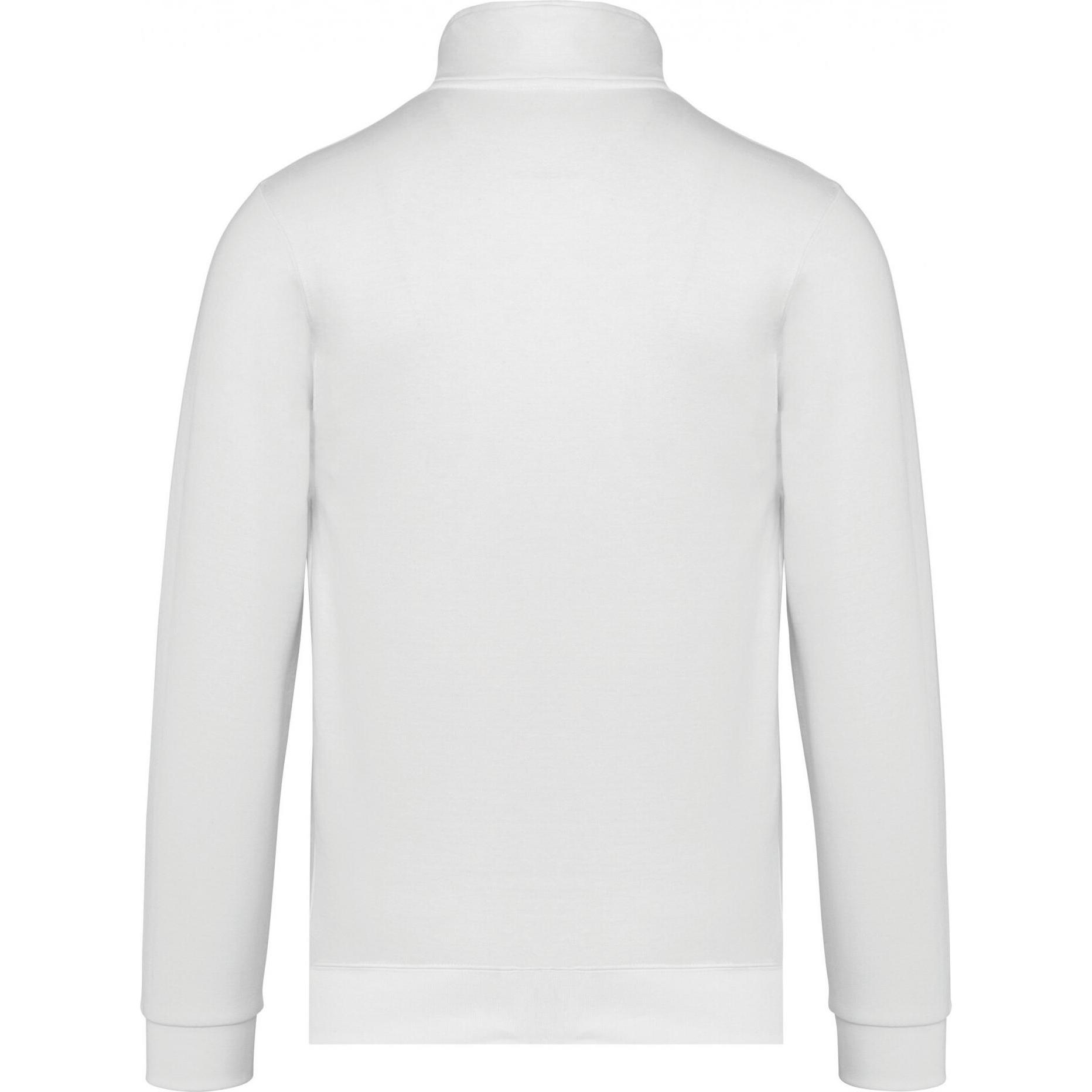 Thumbnail - Kariban, Herren, Jacke, Fleecejacke mit Reissverschluss (4XL), Weiss, 4XL