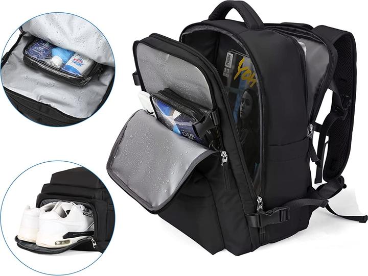 Actual product image Noya Water-repellent travel backpack