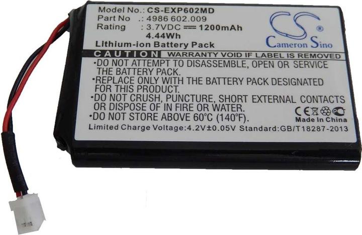XCell Medizintechnik-Akku als Ersatz für 4986 602.009 - 1200mAh, 3,7V, Li-Ion (1 Stk., 1200 mAh, Akku)