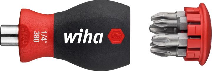 Wiha Magazine Stubby 3801 04 33764 (Croix Phillips PH, Croix Pozidriv PZ)