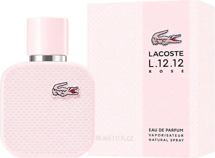 Actual product image Lacoste L.12.12 Rose Eau de Parfum 50 ml (Eau de parfum, 50 ml)