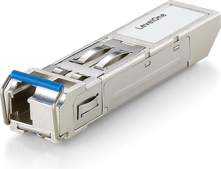 LevelOne Ricetrasmettitore monomodale di BIDI SFP, TX/RX con 1310/1550nm