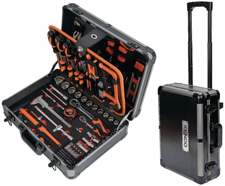 Actual product image Kendo Tool trolley 161 pieces (161 pieces)