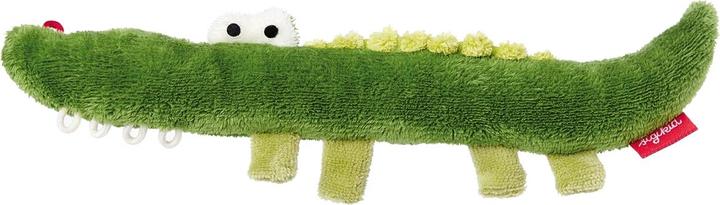 Sigikid Mini sonaglio coccodrillo, stelle rosse