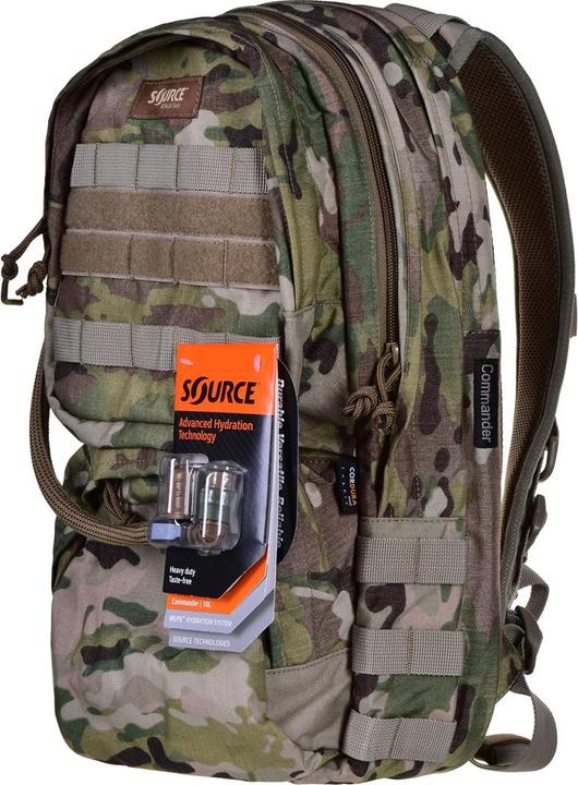 Actual product image Source Plecak turystyczny TACTICAL COMMANDER 10l multicam (10 l)