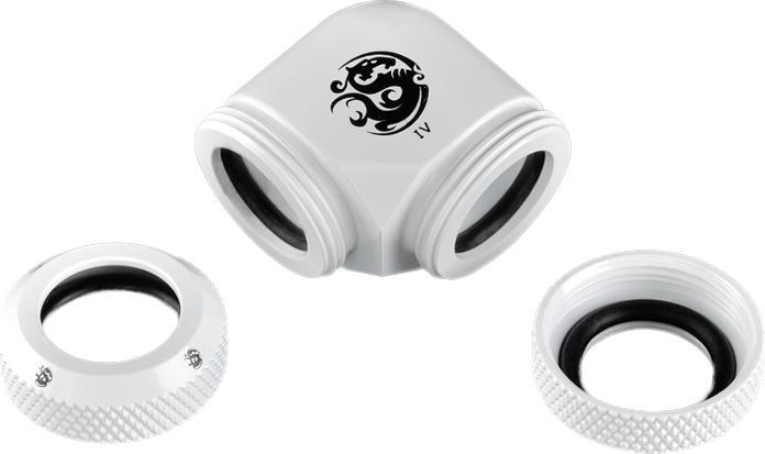 Produktbild Bitspower Multi-Link Adapter 90 Grad 12mm AD auf 12mm AD Hardtube