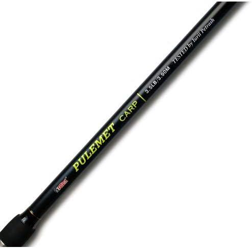 Immagine prodotto Fanattik Angelrute Karpfenangeln 3-teilig (3.6-3.9 m) (Asta a tutto tondo, 390 cm)