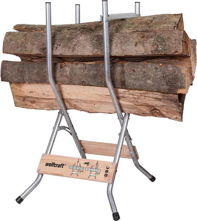 Produktbild wolfcraft 1 SB 60 - Sägebock 540x1000x600mm (54 cm, 60 cm)