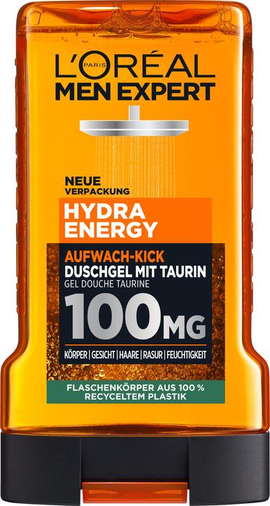 L'Oréal Paris L ' Oreal, Hydra Energy, Shower Gel, 250 ml (250 ml)