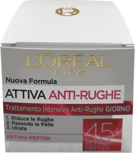 Actual product image L'Oréal Paris L'Oreal Dermo Expertise Active Vase Face Wrinkle Cream 45+ 50ml (50 ml, Night cream)