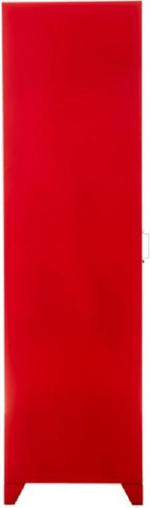 Actual product image Jet-Line Filing cabinet Locker PETROW red-dark grey 1-door metal cabinet