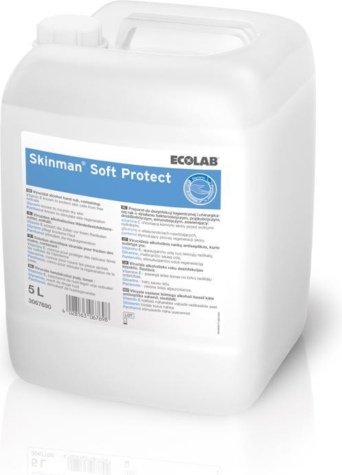 Produktbild Ecolab SOFT PROTECT viruzides alkoholisches Händedesinfektion liq (5000 ml)