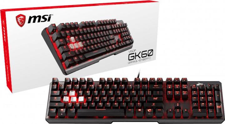Actual product image MSI Vigor GK60 (DE, Cable)