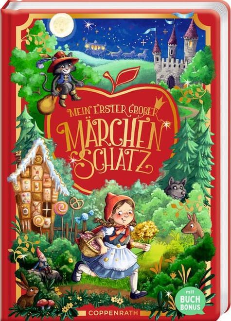 Produktbild Mein erster grosser Märchenschatz (Deutsch, Brüder Grimm, Hans Christian Andersen, Julia Bierkandt, Ludwig Tieck, 2024)