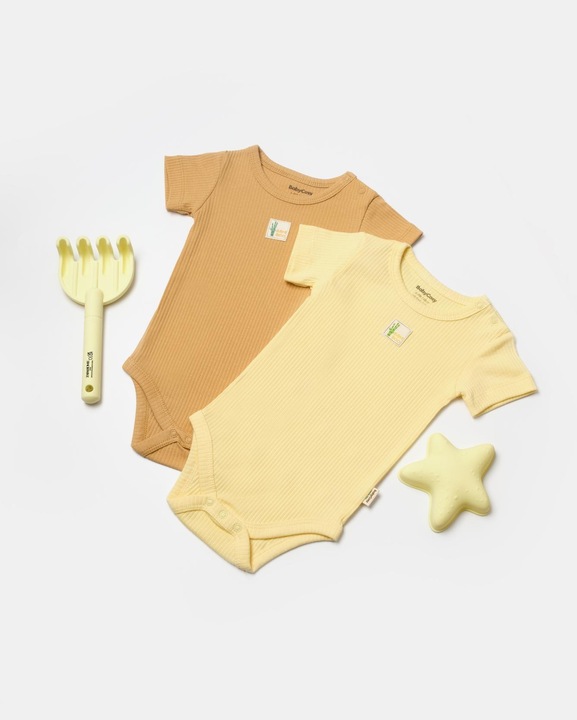 Actual product image BabyCosy 2 Pcs short sleeved Body (86)