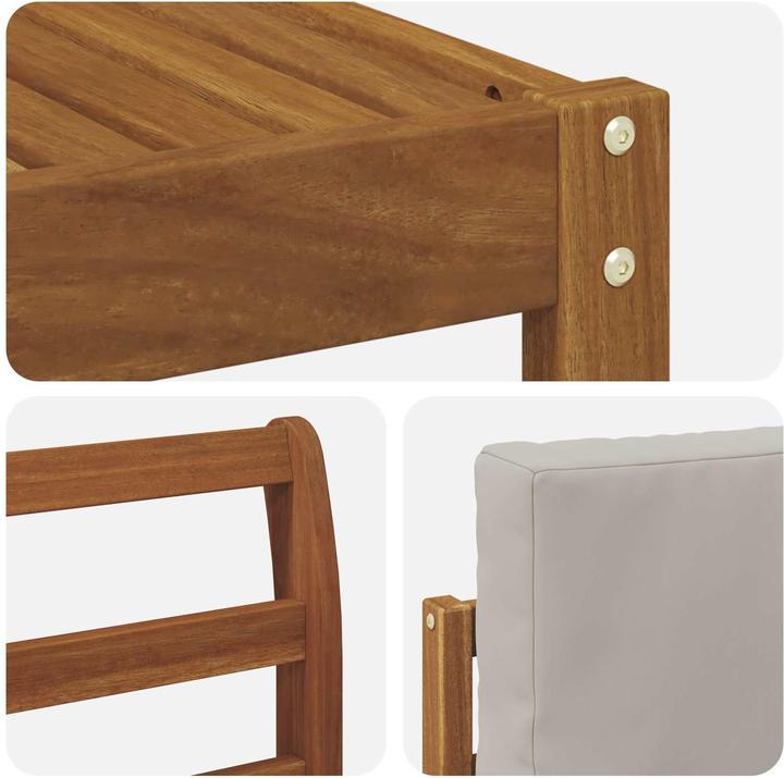 Produktbild vidaXL Outdoor-Sofa