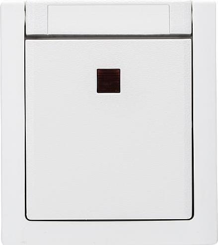 EGB 90591128DE Pacific FR KontrollAusschalter 2polig bel weiss