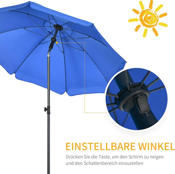 Actual product image Outsunny Parasol (1.80 m)