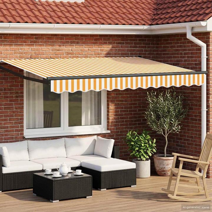 Actual product image vidaXL Einziehbare Markise (2 m)