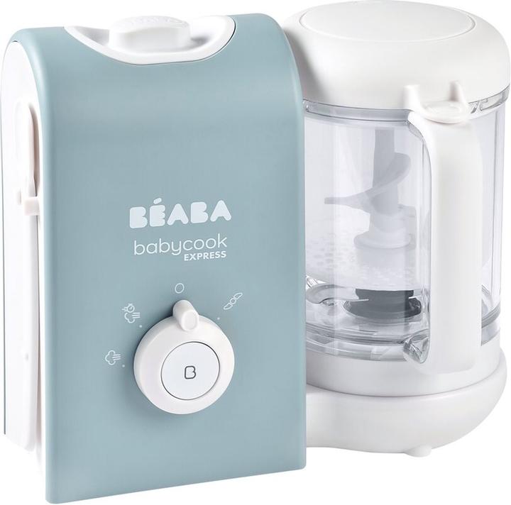 Beaba Nouveau! Babycook Express Grinder-Steamer Baltic bleu