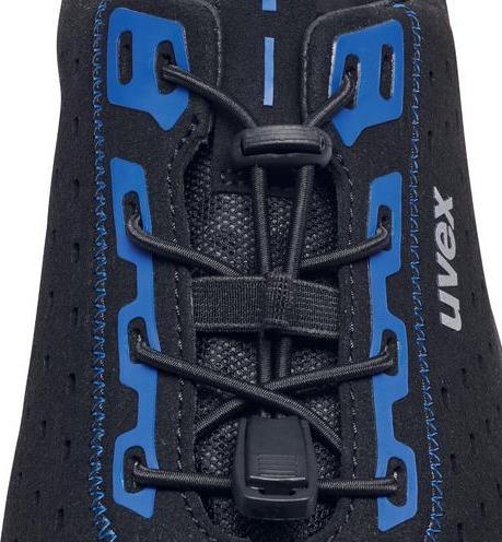 Actual product image Uvex Sports uvex 1 x-craft low shoes S1 68139 black, blue width 12 size 41 (S1, 41)