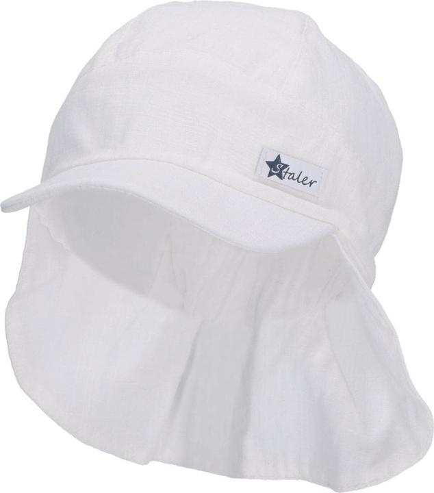 Actual product image Sterntaler Summer Hat Linen Character Ecru Gr. 47