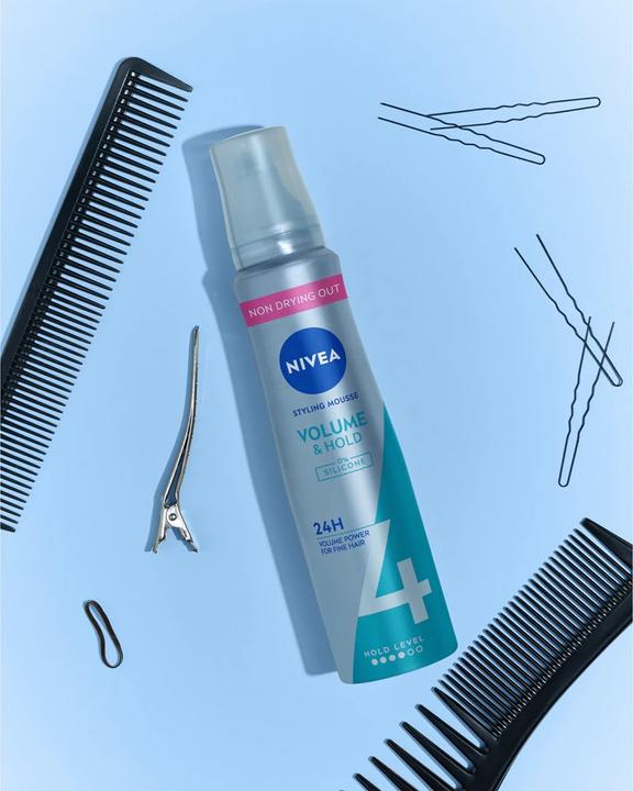 Actual product image NIVEA Volume Care Hair Foam 150ml (Volume foam, 150 ml)
