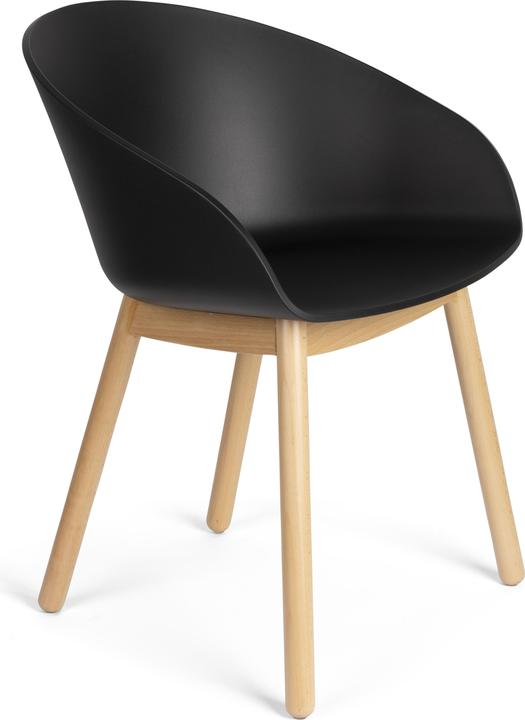 Produktbild Zuiver Armchair Void Oak Black