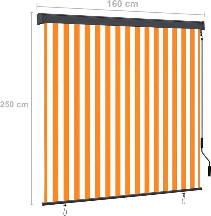 Produktbild vidaXL Aussenrollo (160 x 250 cm)