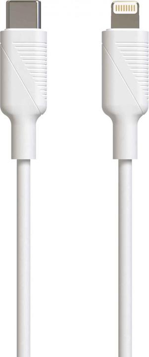 Actual product image Muvit For Change Pack Chargeur Secteur 12w+Cable Lightning 1.2m Blanc (12 W, 1 portion)