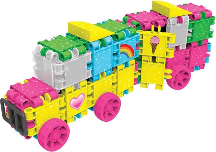 Produktbild Clics Building Blocks - Glitzerbaukasten 8in1