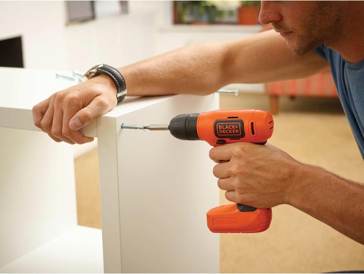 Actual product image Black & Decker Kompaktbohrer BDCD8 (Rechargeable battery operated)