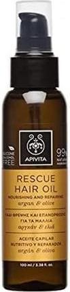 Image du produit Apivita Soins capillaires holistiques Huile d'argan & Olive (100 ml)