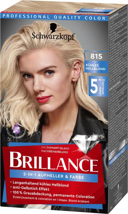 Produktbild Schwarzkopf Haarcoloration Brillance 816 Kühles Aschblond (Aschblond)